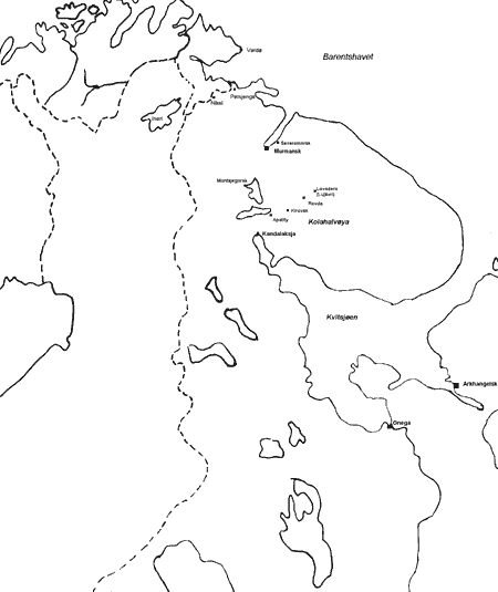 Figur 5.6 Kolahalvøya