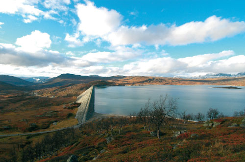 Figur 2.4 Av de unoterte virksomhetene er Statkraft mest verdt. Bildet
viser Sysendammen på Hardangervidda.