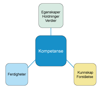 Figur 2.1 Kompetansebegrepet
