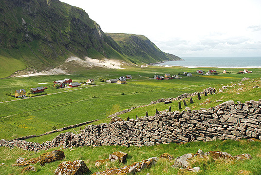 Kulturlandskap: Hoddevik-Liset i Selje kommune i Sogn og Fjordane. Foto: Leif Hauge.
