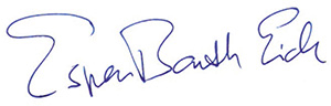 Signaturen til Espen Barth Eide
