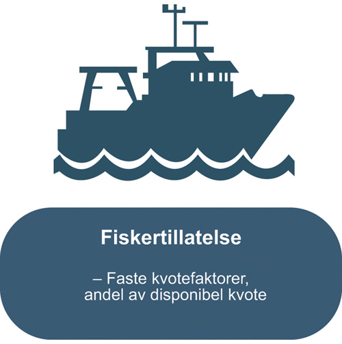 Figur 3.1 Illustrasjon av en fiskeritillatelse