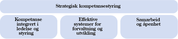 Figur 8.1 Kompetansereformens tiltaksområder