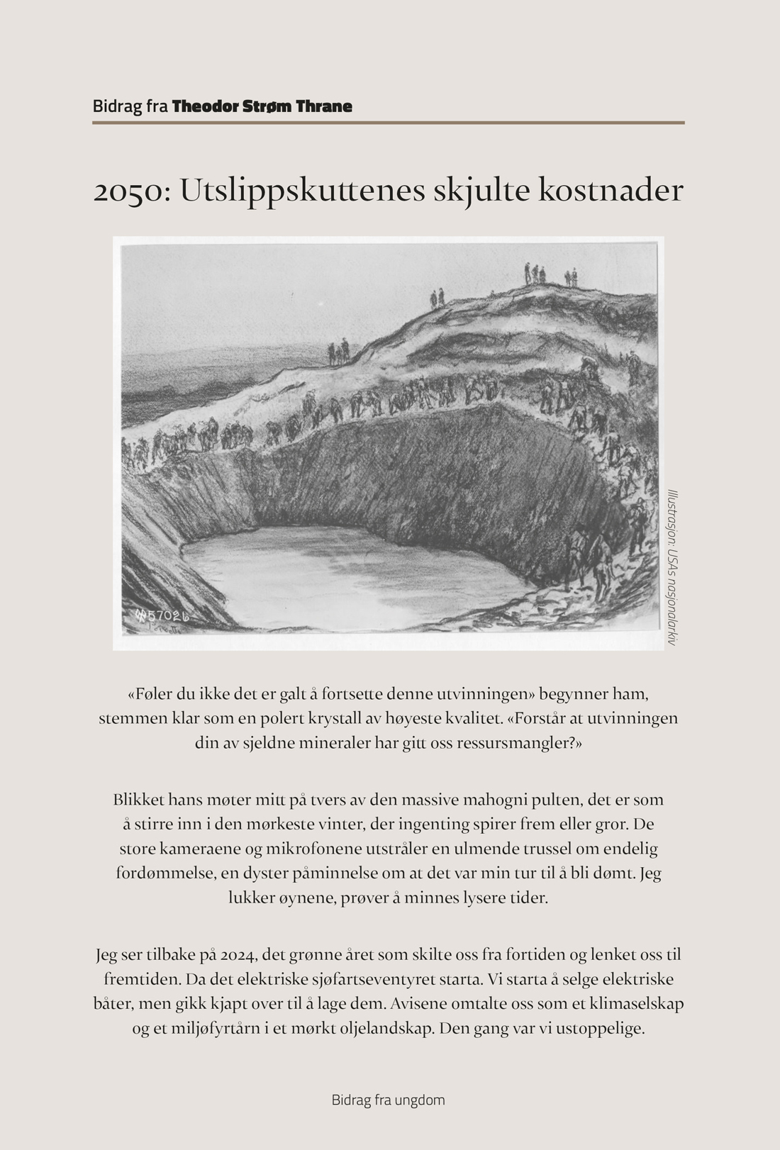 Figur 12.14 Bidrag fra Theodor Strøm Thrane
