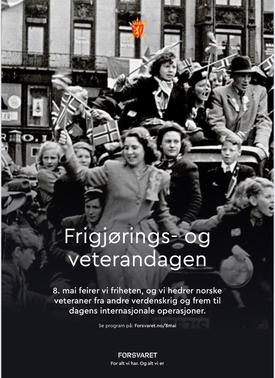 Frigjøringsdagen og den nasjonale veterandagen 8.mai