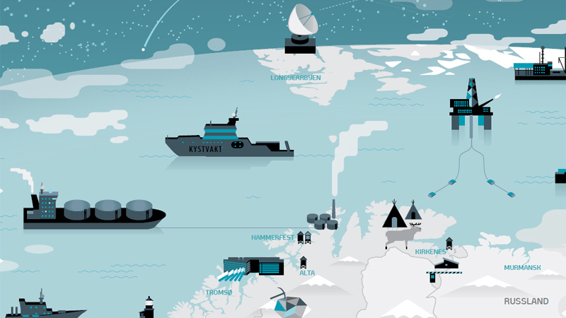 Illustration of the High North