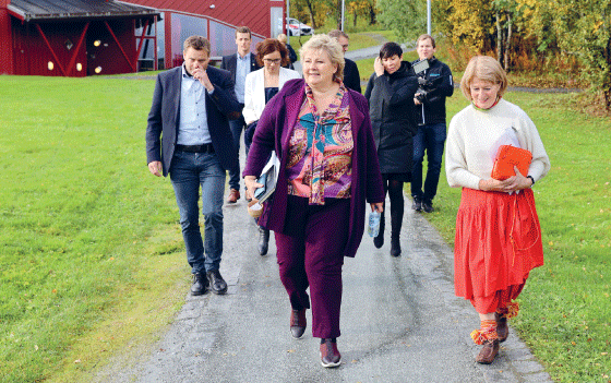 Figur 5.21 En bred innspillsprosess ligger til grunn for denne meldingen. Her fra møte med ulike aktører på UiT Norges arktiske universitet.