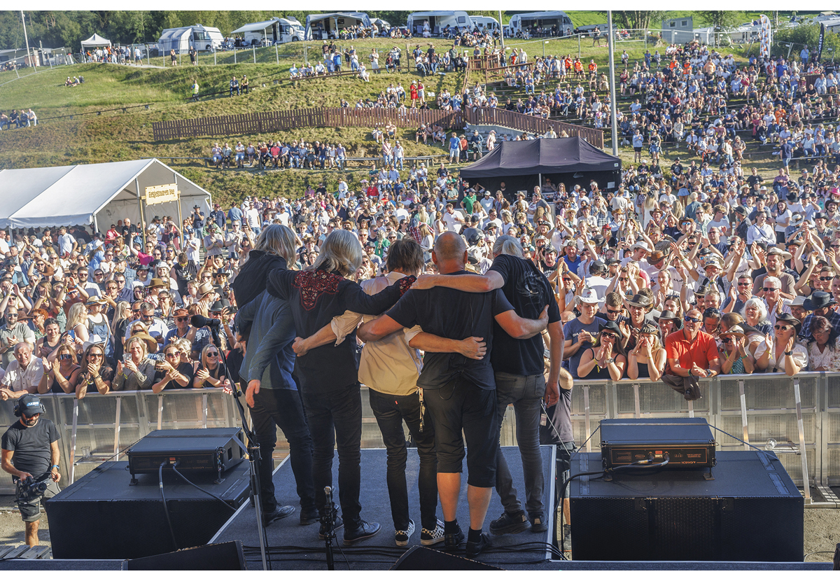 Figur 15.13 Hellbillies på Norsk Countrytreff på Breim, 2024