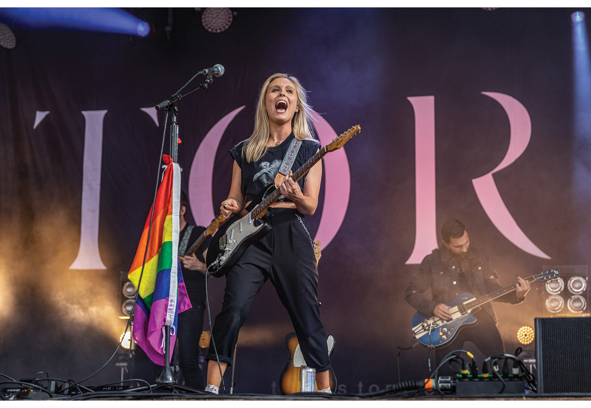 Figur 15.17 Tora Dale Aagård på Notodden Blues Festival