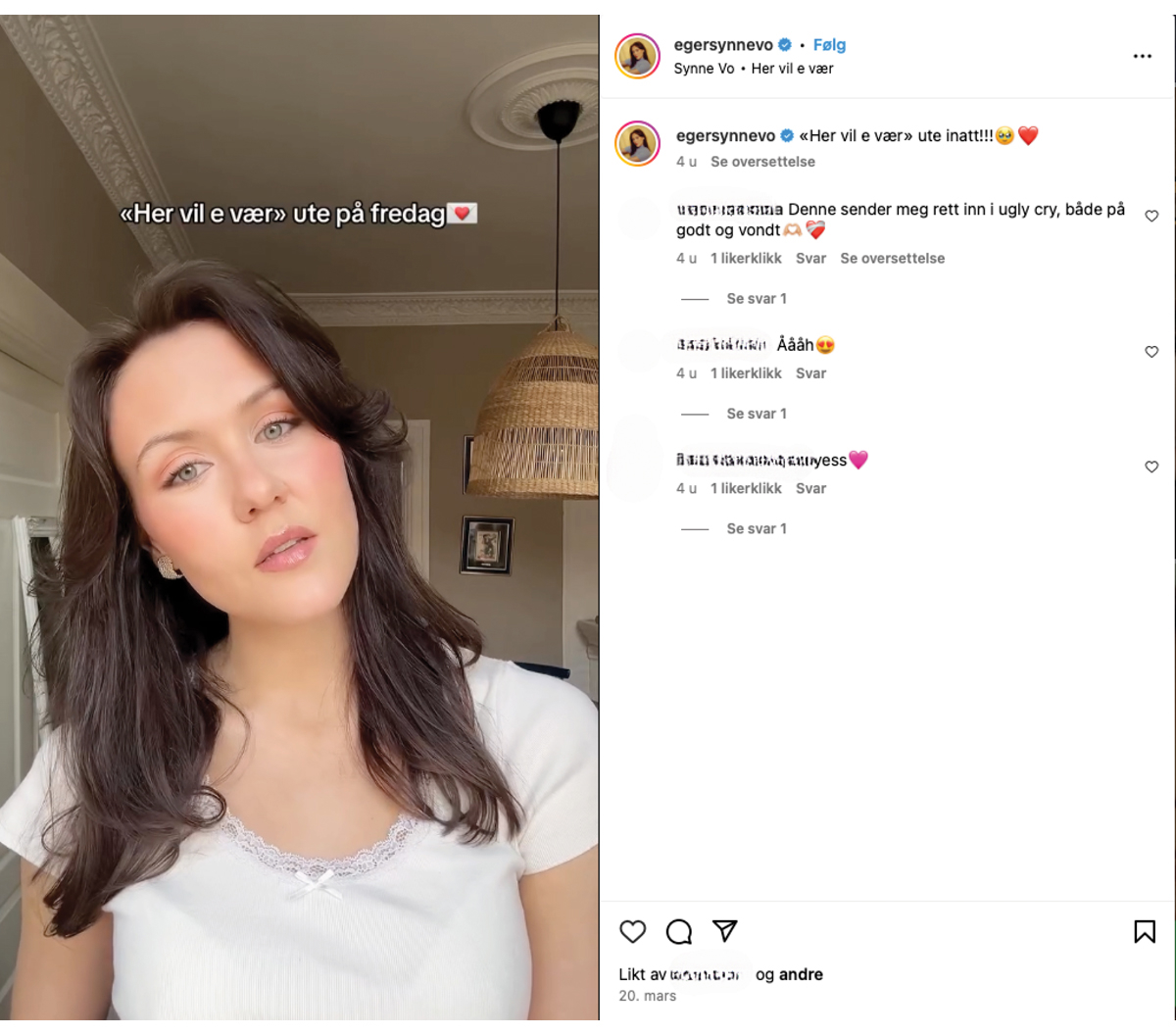 Figur 15.9 Synne Vo på Instagram