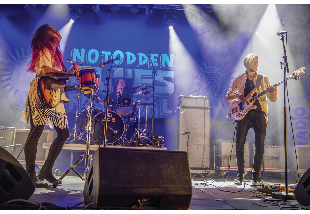 Figur 4.6 MK's Marvellous Medicine spiller på Notodden Blues Festival