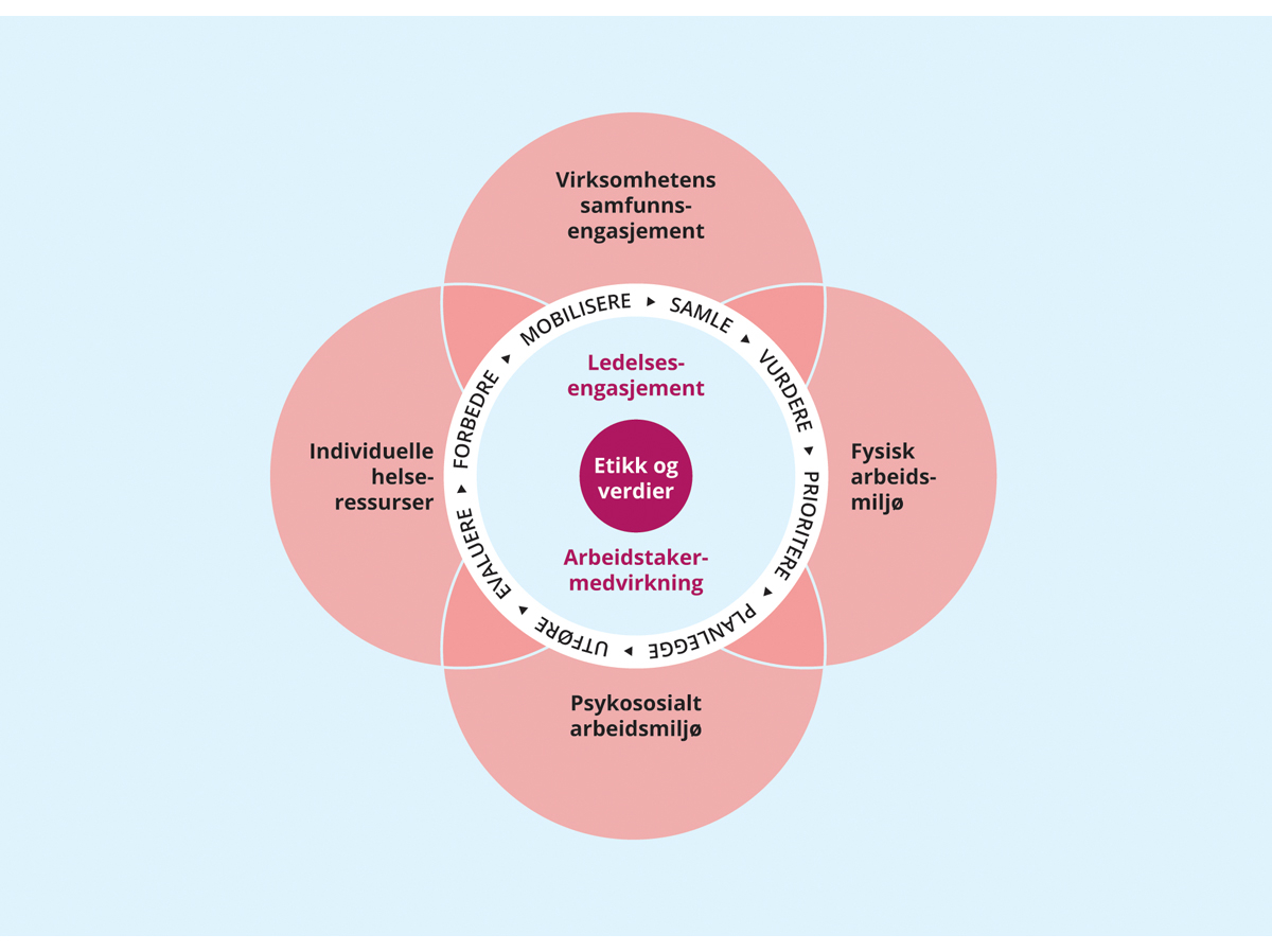 Figur 4.11 «The Healthy Workplace model»
