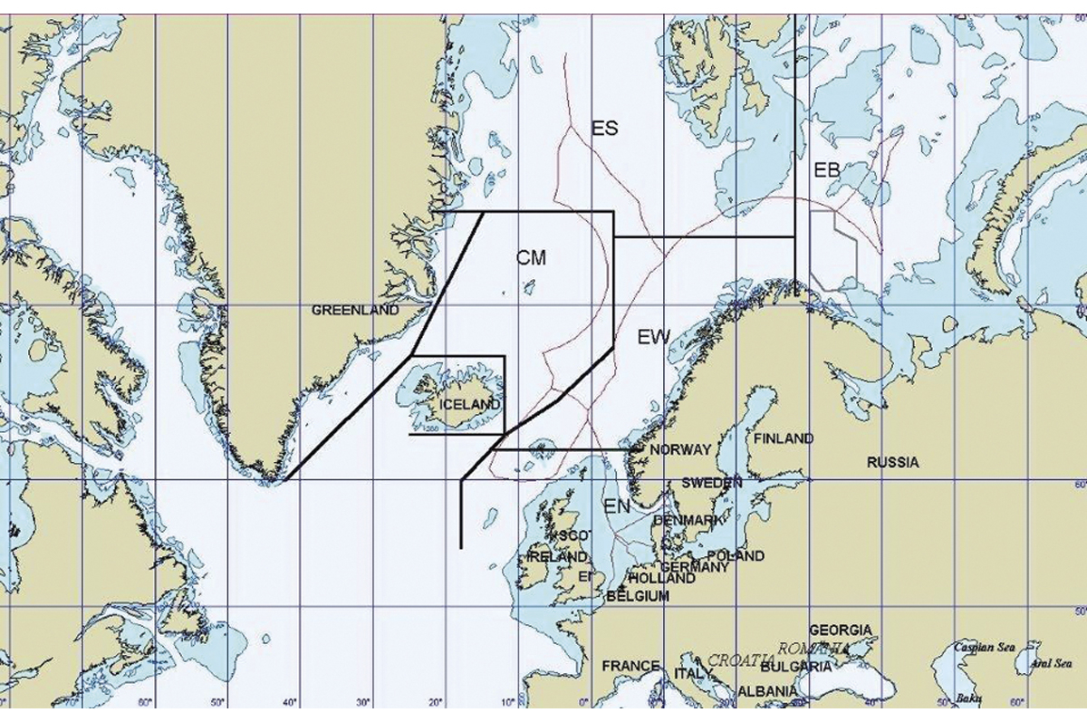 Figur 3.9 Underområde i forvaltinga av vågekval.