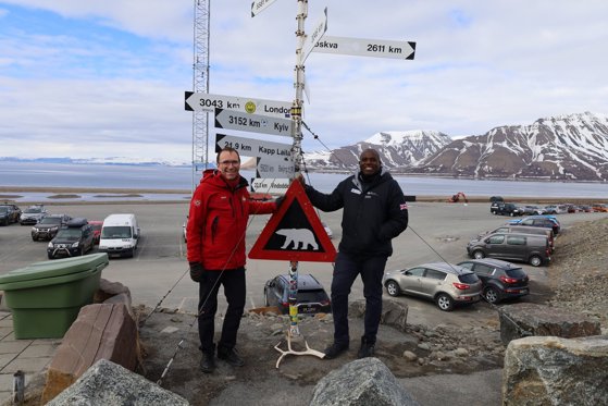 Utenriksministre på Svalbard