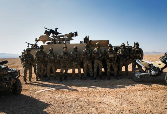 FSK under det to uker lange treningsoppholdet i Jordan.