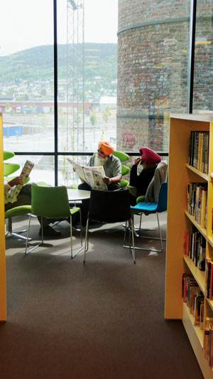 Figur 11.1 Møtestaden Drammensbiblioteket