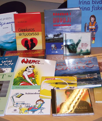 Figur 12.1 Samisk bibliotekmateriale