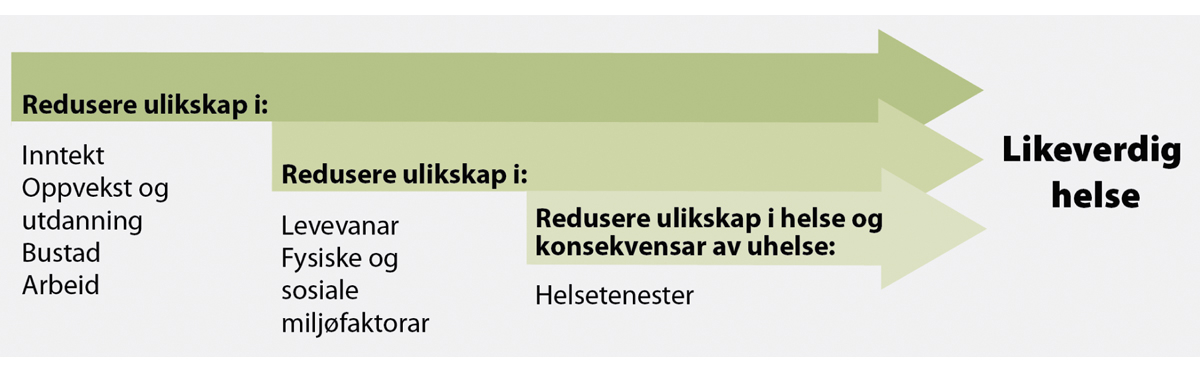 Figur 4.4 Døme på innsatsområde