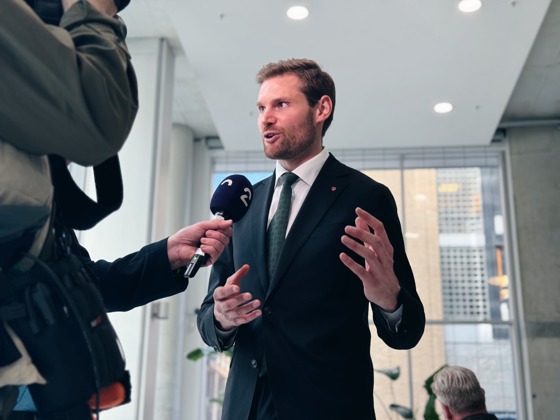 Landbruks- og matminister Nils Kristen Sandtrøen.