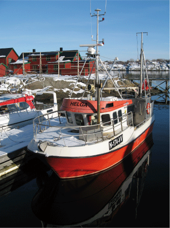 Figur 4.7 Kystfiskefartøy i Stamsund