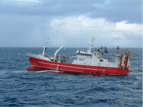Figur 6.7 Ringnotfartøy på havet