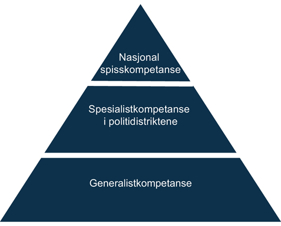 Figur 16.1 Kompetansepyramide