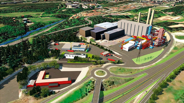 Figure 4.4 Fortum Oslo Varme’s carbon capture facility