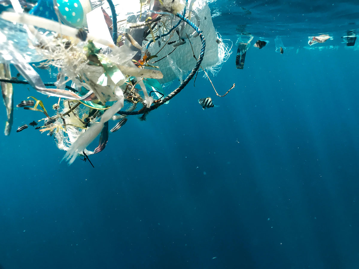 Figure 8.1 Plastic pollution in the ocean. Norway has been working for some years to strengthen the international framework for preventing and reducing marine litter and plastic pollution.