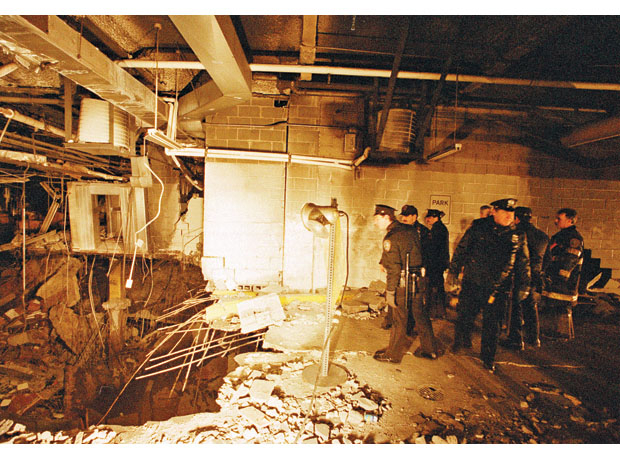 Figur 4.5 Angrepet mot World Trade Center 1993.