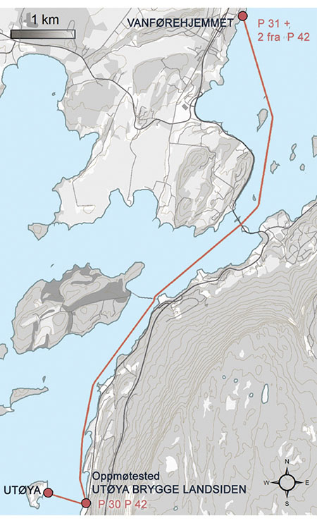 Figur 7.7 Aksjonsleders opprinnelige plan.
