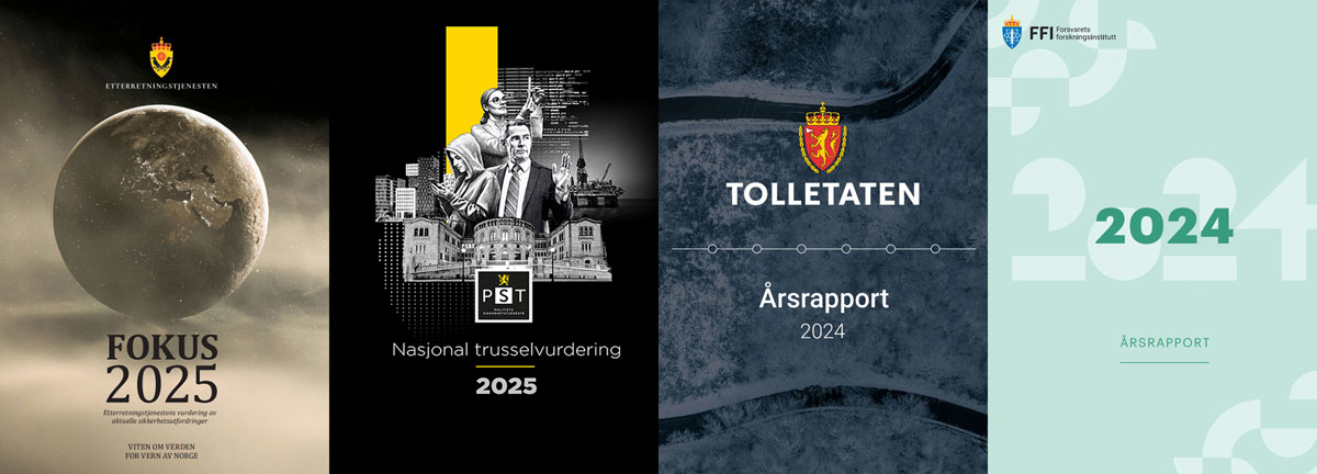Figur 6.8 DEKSAs partnere i det nasjonale samarbeidet om eksportkontroll.