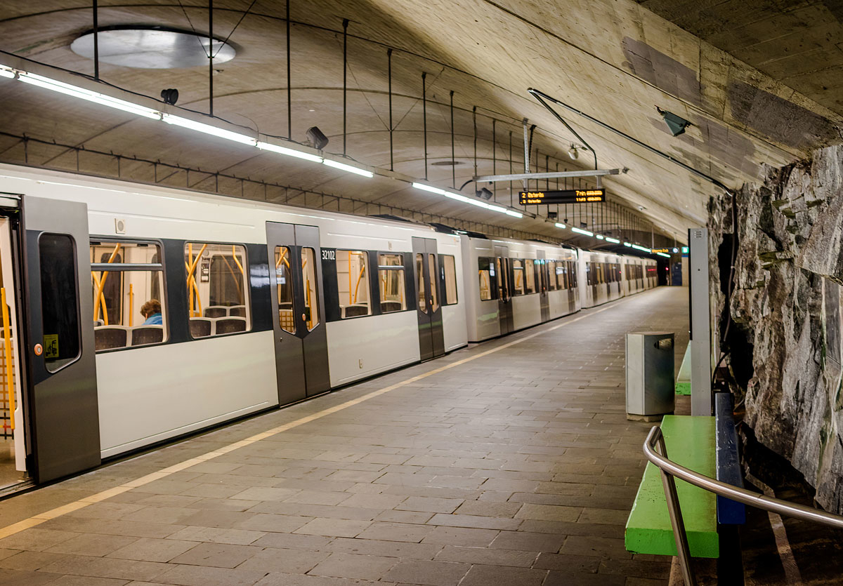 Figure 6.2 Underground station – an example of a shelter