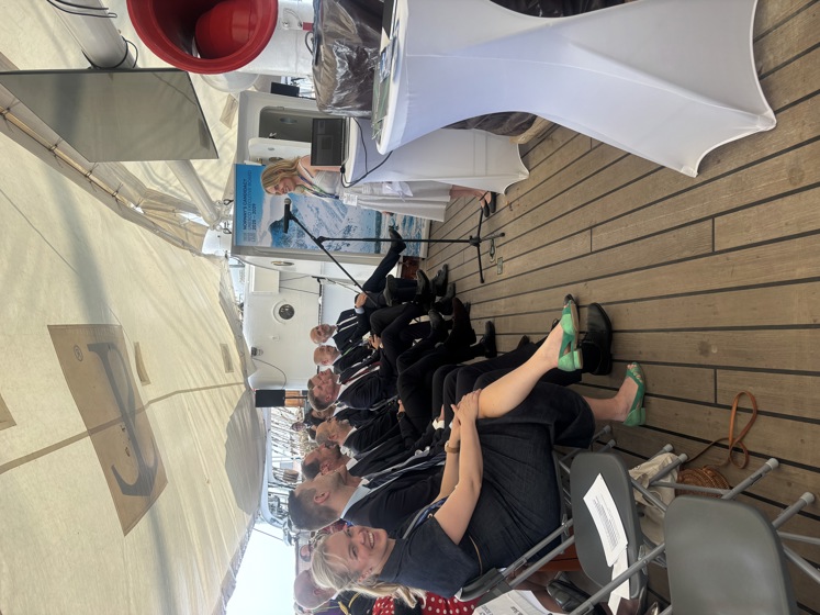 Celebrating World Ocean Day aboard Statsraad Lehmkuhl