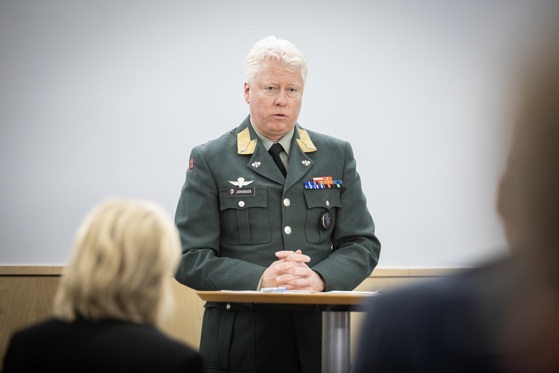 Halvor Johansen har ledet Cyberforsvaret som brigader siden juni 2022. I statsråd i dag ble han utnevnt til generalmajor, og sjef for Cyberforsvaret.