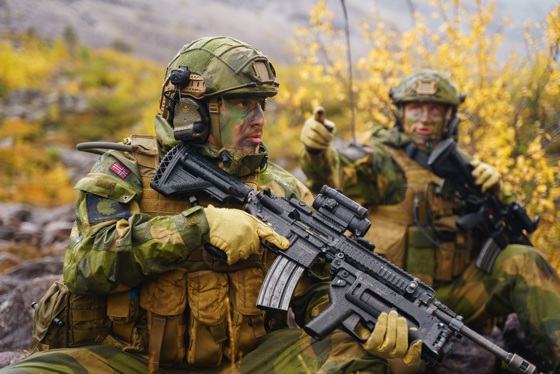 Bilde av militært personell