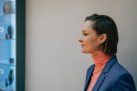 Portrett av kultur- og likestillingsminister Anette Trettebergstuen