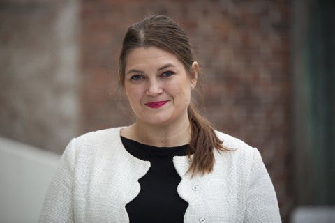 Portrett av Næringsminister Cecilie Myrseth.