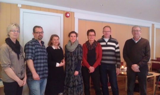 Deltagere på kick-off for Saman om ein betre kommune i Vegårshei