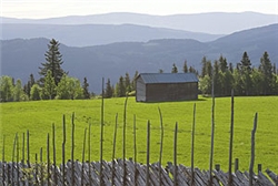 Landbruk: Støl i Gausdal. Foto: Bård Løken, Samfoto