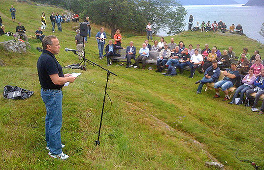 Landbruks- og matminister Lars Peder Brekk